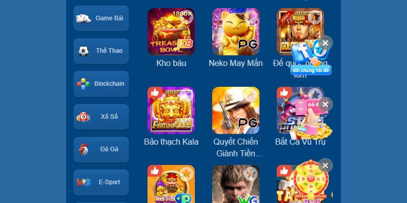Kho game 58win