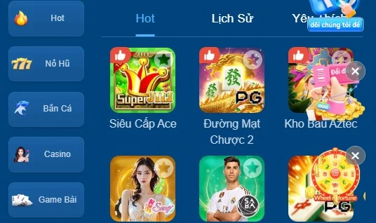 quyền lợi người chơi